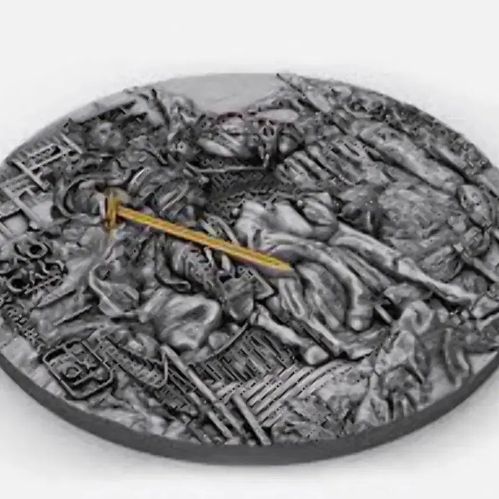 [BUNJANG] 2022 Niue Three Kingdoms Guan Yu Antique Silver Coin / 2022 니우에 삼국지 명장 호랑이 관운장 2온스 999%엔티크 실버