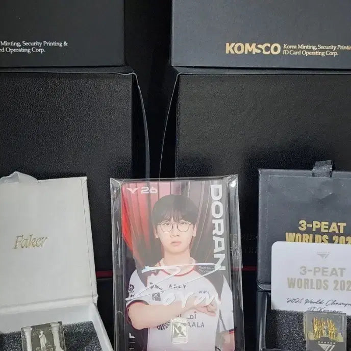 [BUNJANG] LCK Doran Signed Silver Bar Card Limited Edition / (화요일까지만 인하)lck 한국조폐공사 도란 싸인 카드 판매