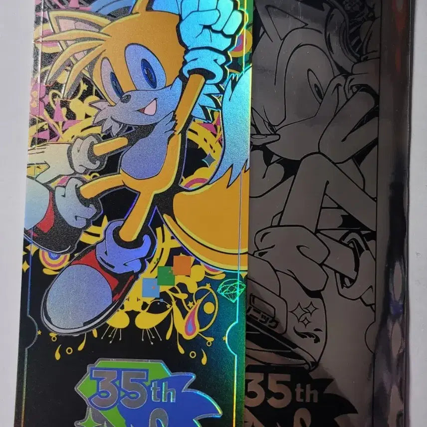 [BUNJANG] Sonic 35th Anniversary Hong Kong Joypolis Hologram Ticket (Tails) / 소닉 35주년 홍콩조이폴리스 홀로그램 티켓(테일즈)