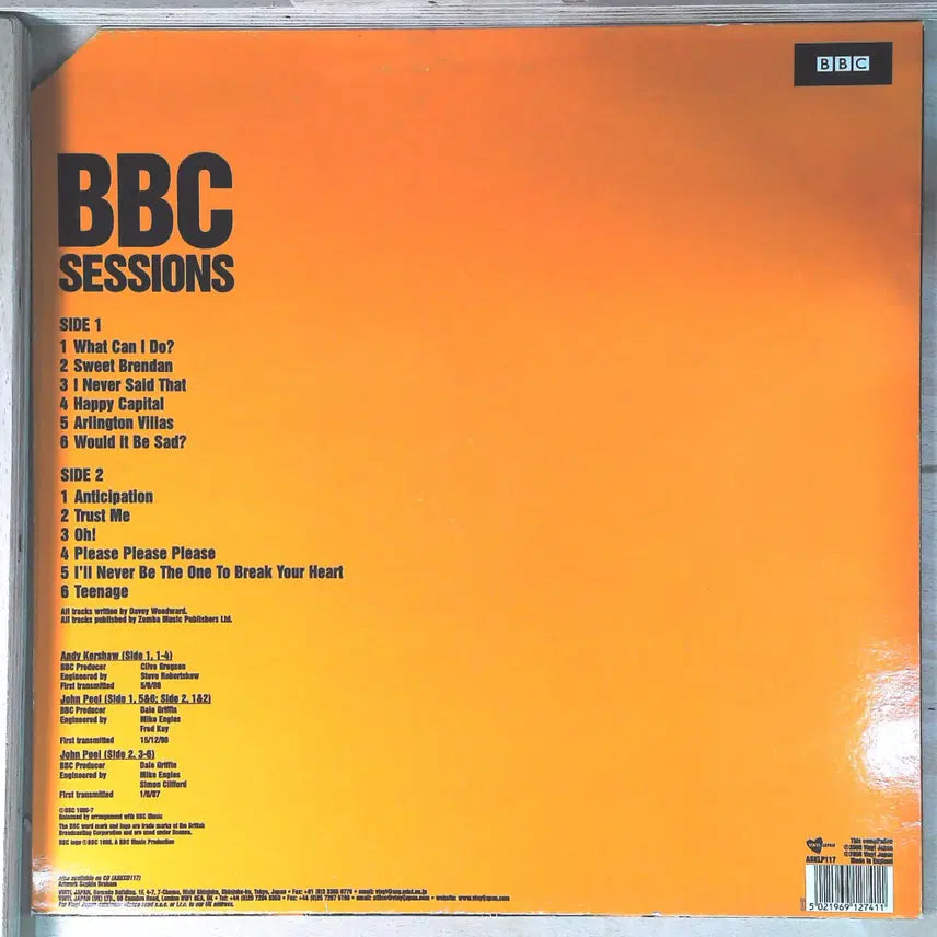 [BUNJANG] The Brilliant Corners BBC Sessions UK First Press Vinyl / The Brilliant Corners BBC Sessions 영국 초반