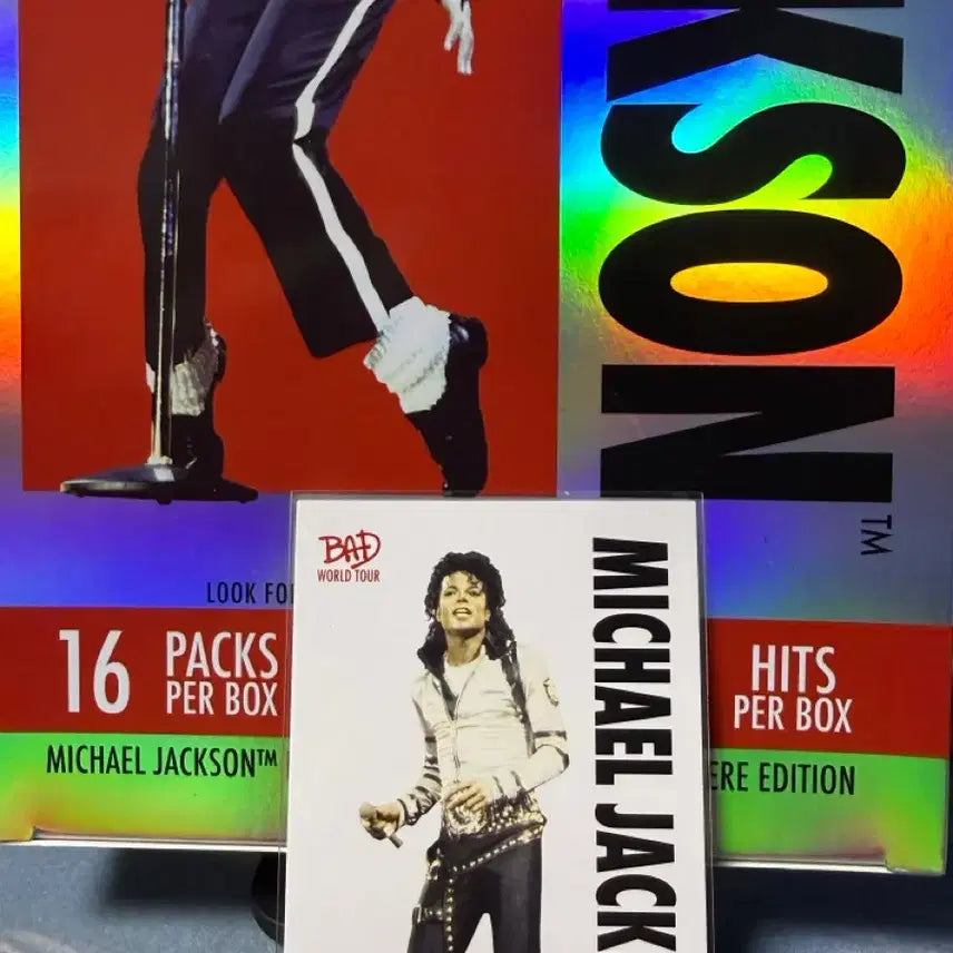 [BUNJANG] Michael Jackson BAD World Tour Premier Edition Card / 마이클잭슨 카드 BAD 월드투어 프리미어 에디션