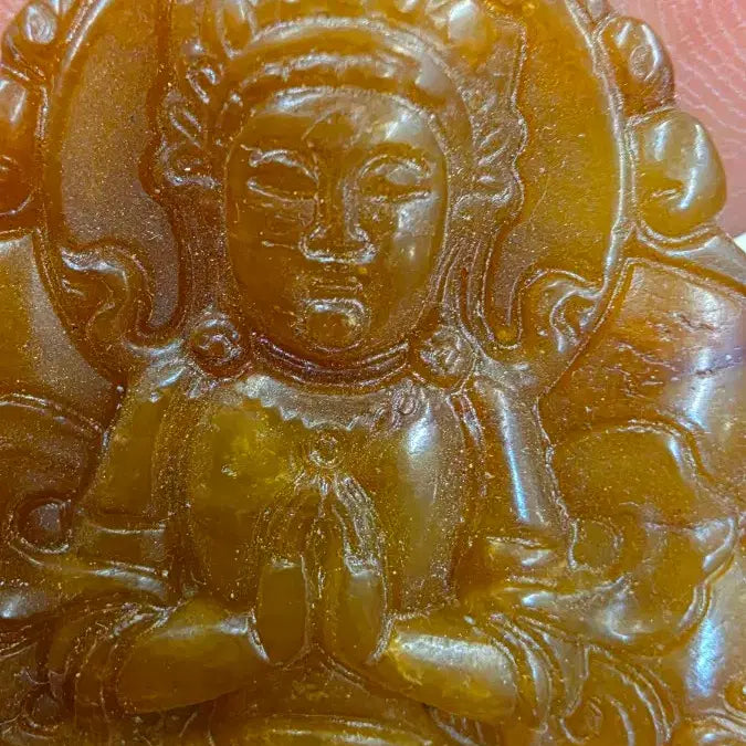 [BUNJANG] Imperial Jade Buddha Jade 0527 / 고옥에강옥 황옥불상옥 0527