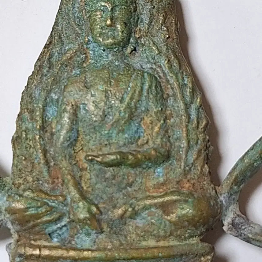 [BUNJANG] Antique Bronze Monk&
