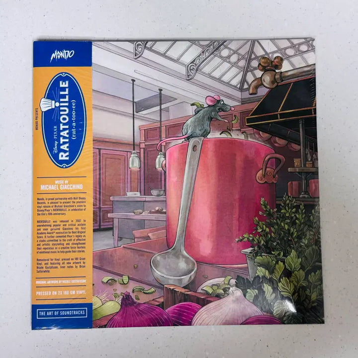 [BUNJANG] Mondo Disney Pixar Ratatouille OST Limited Edition LP / 몬도 디즈니 픽사 라따뚜이 OST 한정판 LP
