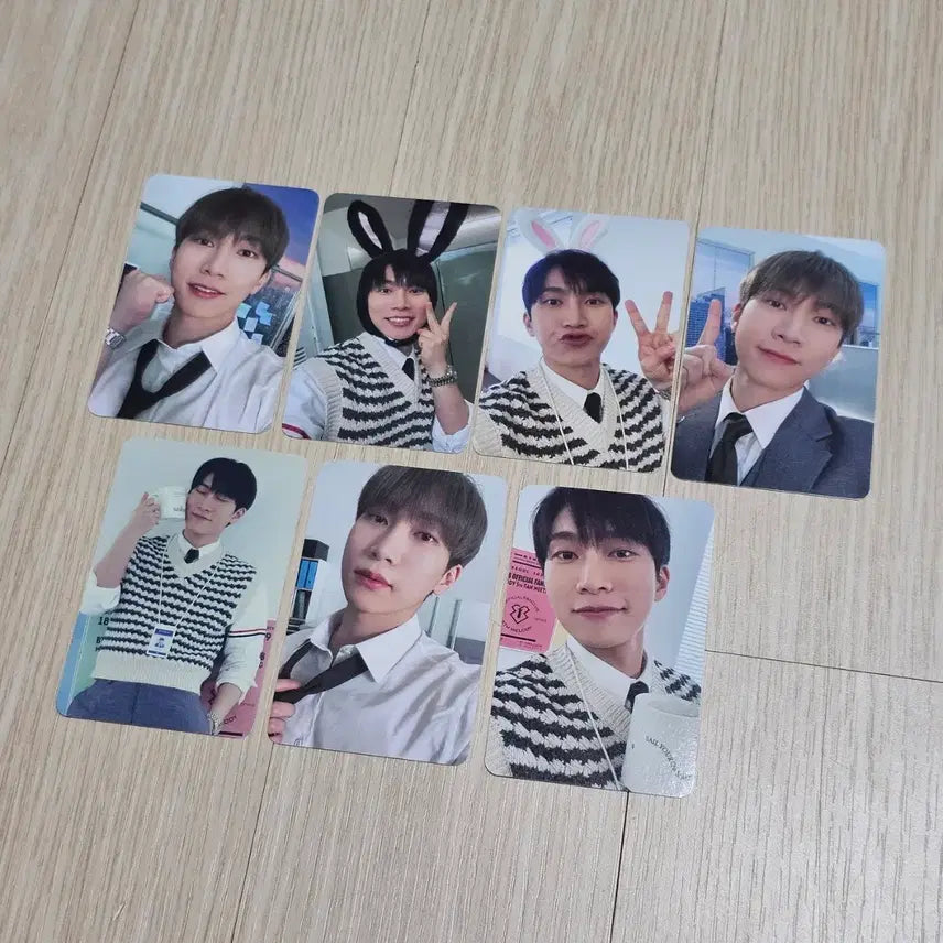 [BUNJANG] BTOB Sung-jae 5th Fan Meeting Treca Photocard Set (7 pcs) / 비투비 5기팬미팅 서은광 트레카 포카 7장 세트