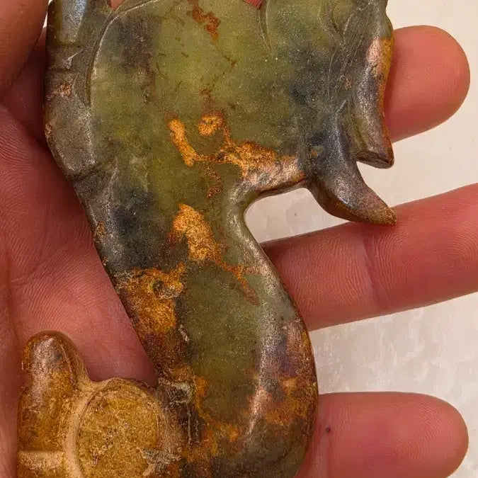 [BUNJANG] Hongshan Culture Animal Jade Carving / 고옥에강옥 홍산문화옥 동물옥 0527
