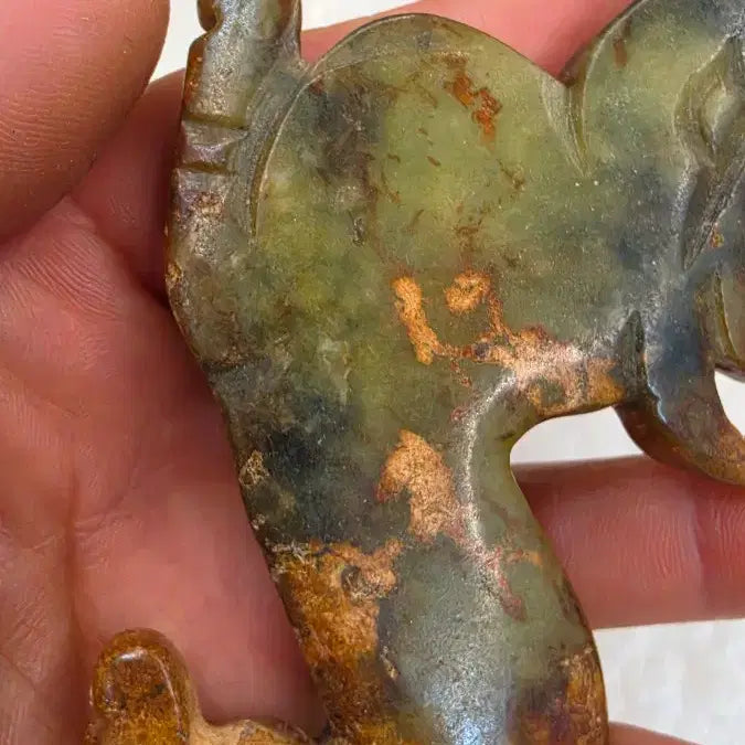 [BUNJANG] Hongshan Culture Animal Jade Carving / 고옥에강옥 홍산문화옥 동물옥 0527