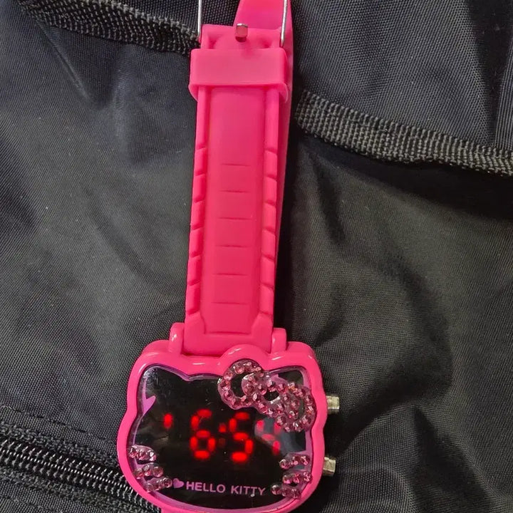 [BUNJANG] Hello Kitty Pink Digital Watch / 헬로키티 핑크 디지털 시계