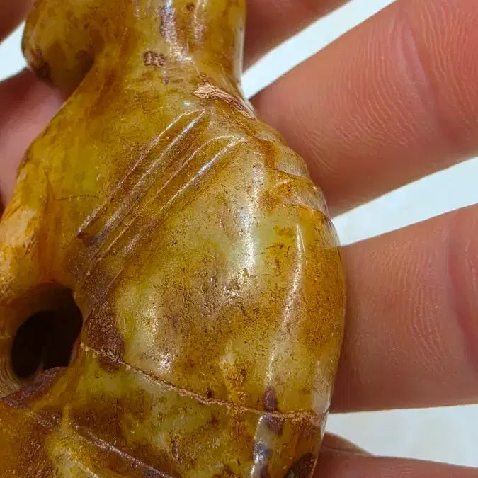 [BUNJANG] Hongshan Culture Jade Animal Figurine / 고옥에강옥 홍산문화옥 동물옥 0527