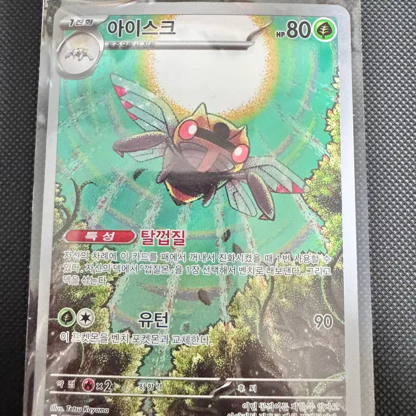 [BUNJANG] Pokemon Card Ice AR (A Grade) / 포켓몬스터 아이스크 ar