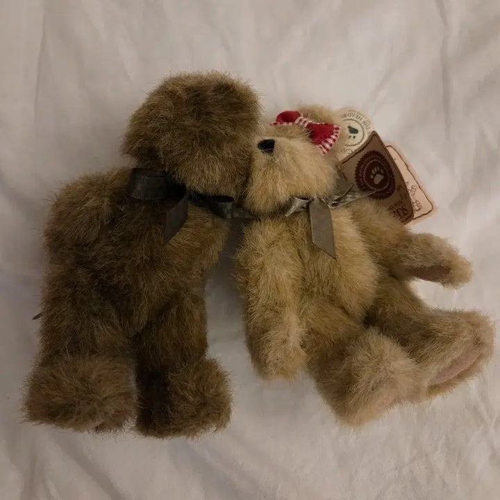 [BUNJANG] Vintage Boyds Bears "Kissing Couple" Plush Set / 빈티지 보이즈베어 뽀뽀 커플 곰인형