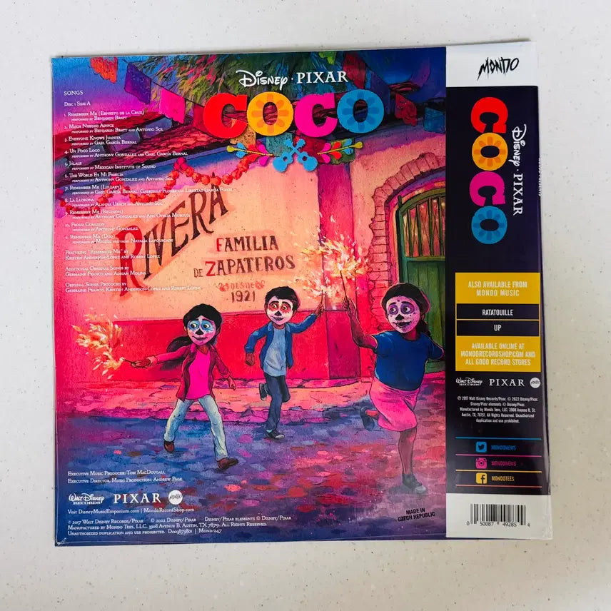 [BUNJANG] Mondo Disney Pixar Coco OST Limited Edition LP (Sealed) / [미개봉] 몬도 디즈니 픽사 코코(Coco) OST 한정판 LP