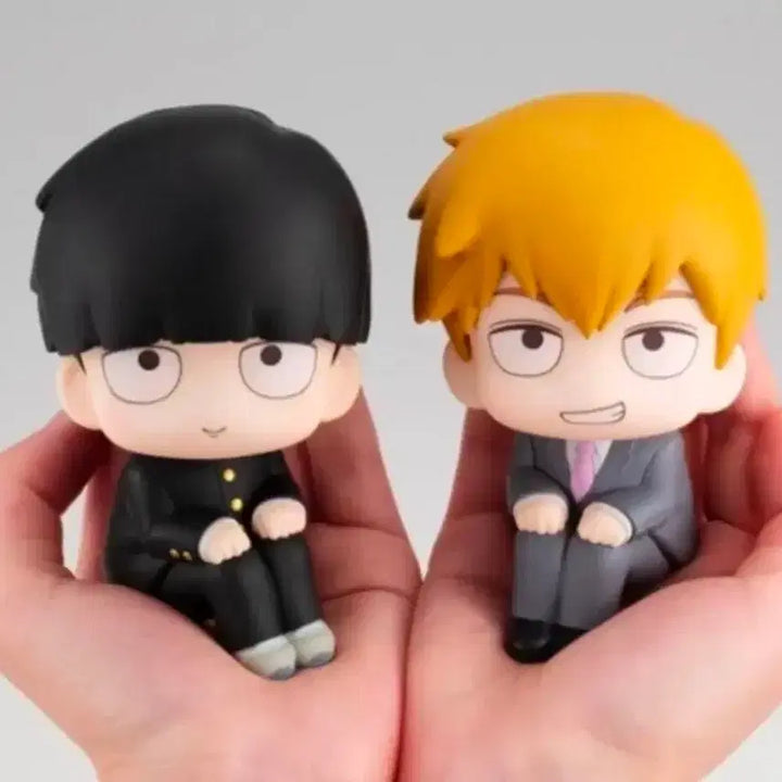 [BUNJANG] Mob Psycho 100 Mob &amp; Reigen Look Up Set / 모브사이코100 모브 레이겐 룩업 세트