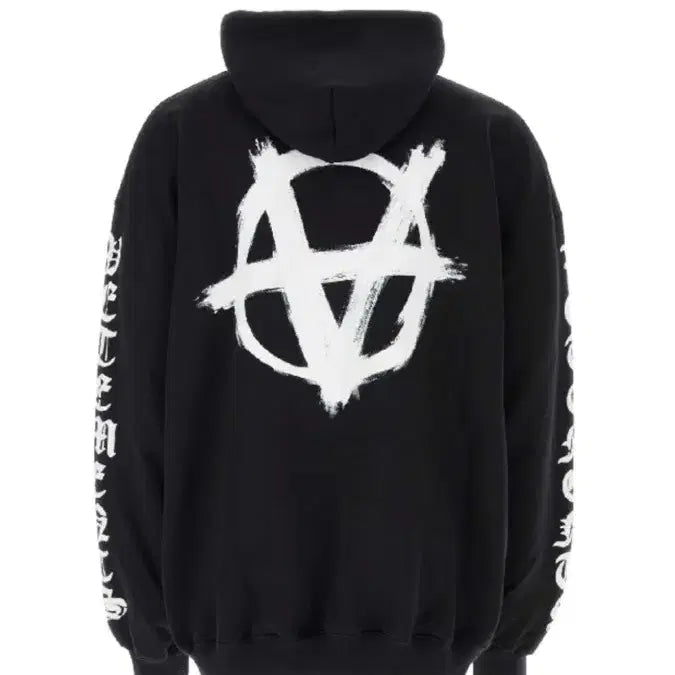 [BUNJANG] VETEMENTS Anarchy Double Hoodie / 베트멍 아나키 더블 후드 M 2회착 풀구성