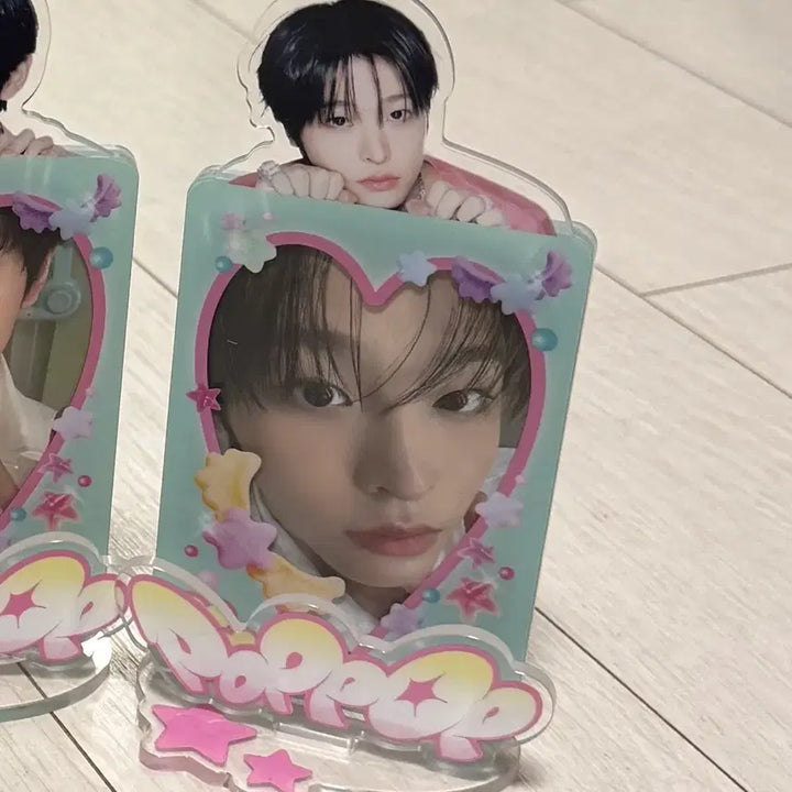 [BUNJANG] NCT WISH Riku Yushi Acrylic Stand Bundle Set with Photocard / 엔시티위시 리쿠 유우시 아크릴 스탠드(2개일괄 포카포함)