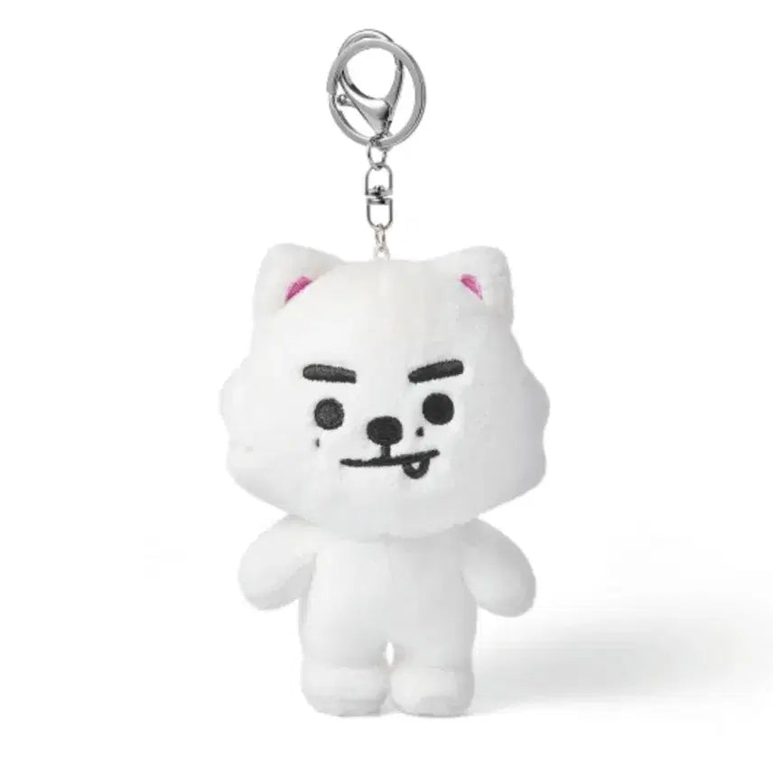 [BUNJANG] Enchin Snowy Plush Keyring / (현물) 엔친 스노위 인형 키링 Plush Keyring
