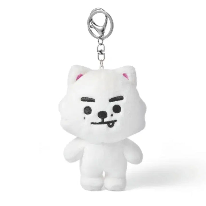 [BUNJANG] Enchin Snowy Plush Keyring / (현물) 엔친 스노위 인형 키링 Plush Keyring
