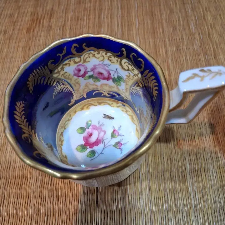 [BUNJANG] 1800s Kakie Mohn Teacups (Set of 2) / 1800년대 전후 가기에몬 한 형태 차잔 2점
