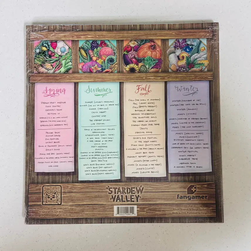 [BUNJANG] Stardew Valley OST Limited Edition LP Box Set / 스타듀밸리 Stardew Valley OST 한정판 LP 박스세트