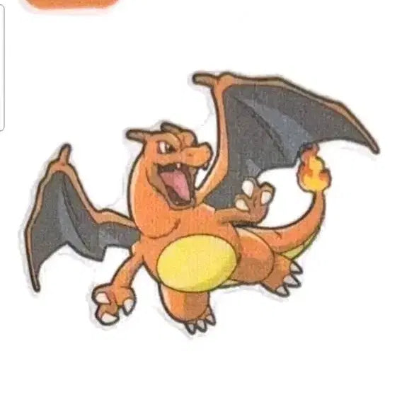 [BUNJANG] Pokemon Charizard 30th Anniversary Sealed Sticker / 포켓몬 띠부씰 리자몽30주년씰 미개봉