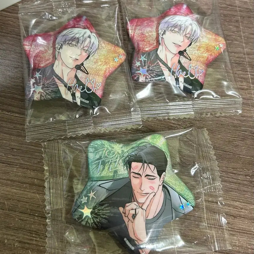 [BUNJANG] Resin Sparkles Pop-up AR Star Can Badge / 레진 스파클즈 팝업 AR 스타 캔뱃지 양도합니다!
