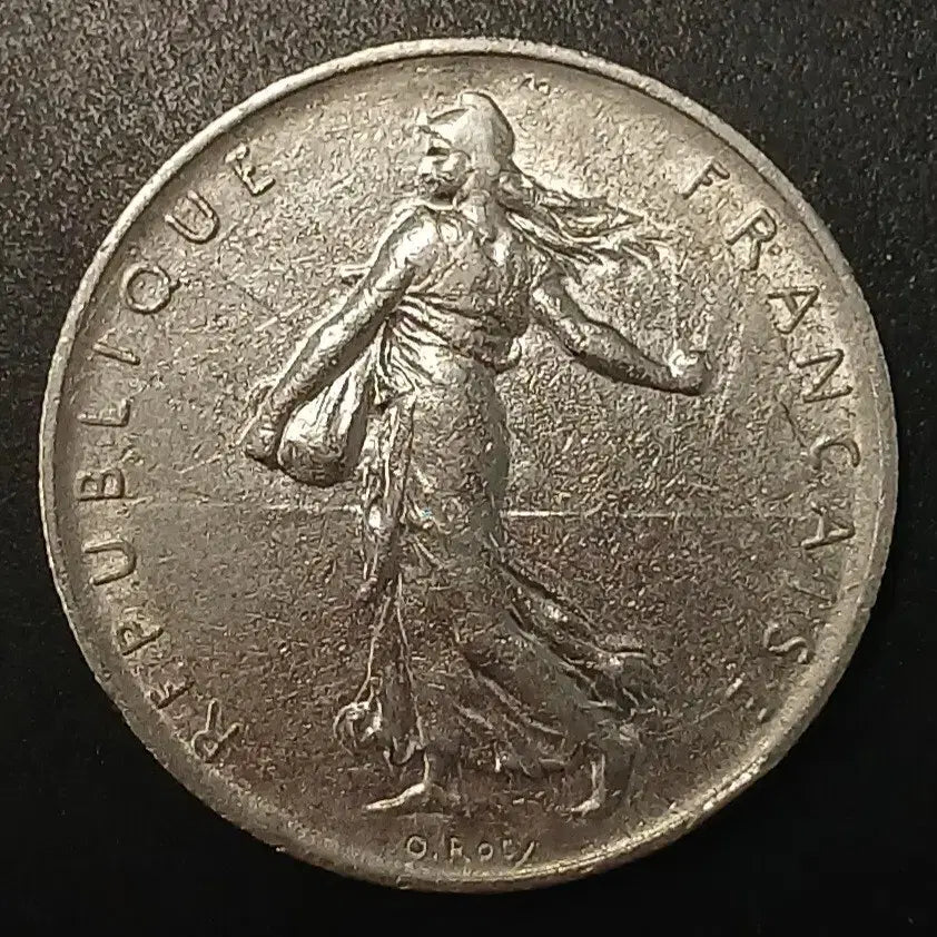 [BUNJANG] 1960 French 1 Franc Coin / 1960년 프랑스 1프랑 동전 w1415