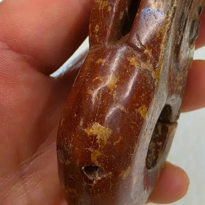 [BUNJANG] Hongshan Culture Jade Dragon Pendant / 고옥에강옥 홍산문화옥 옥저룡 0527