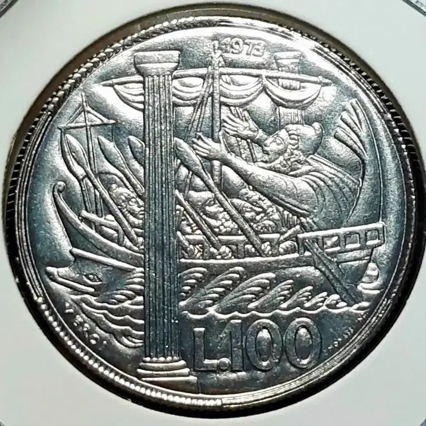 [BUNJANG] San Marino 1973 100 Lire Coin / 희귀 산마리노 미사용 1973년 100리라.외국주화 주화 화폐 동전