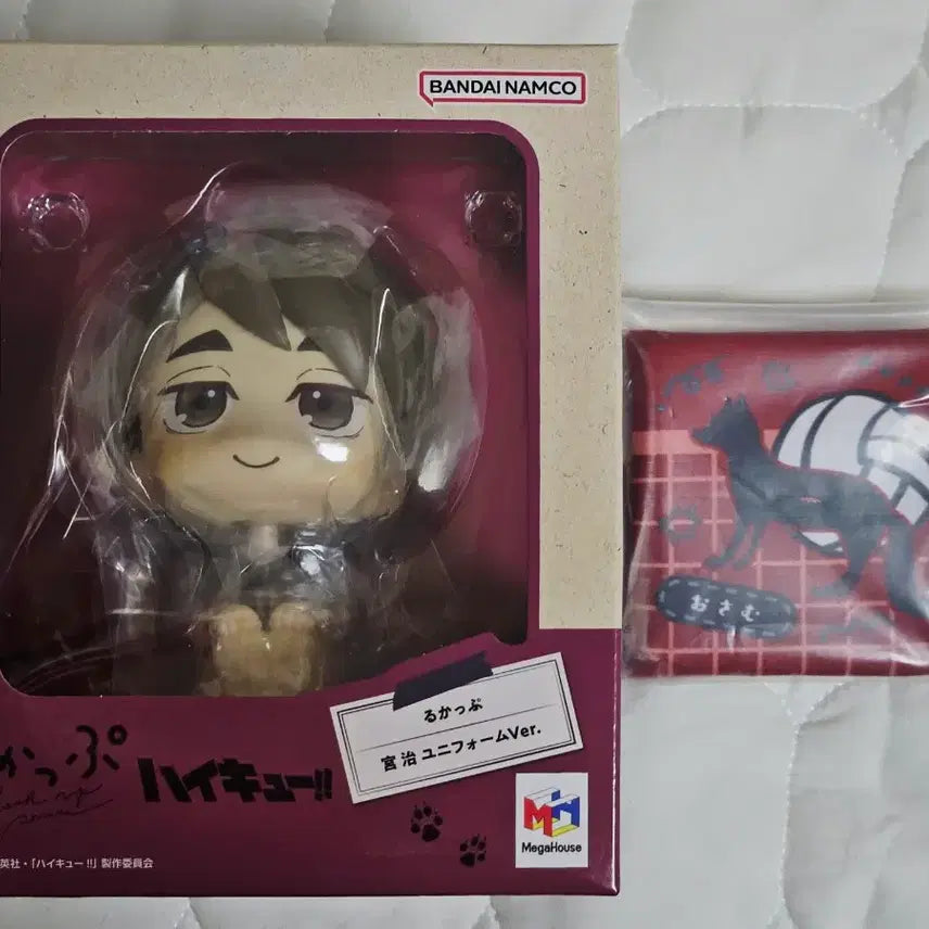 [BUNJANG] Haikyu!! Miya Osamu Inarizaki Uniform Look Up Plush (Includes Cushion) / (미개봉, 방석포함) 하이큐 미야 오사무 이나리자키 유니폼 룩업