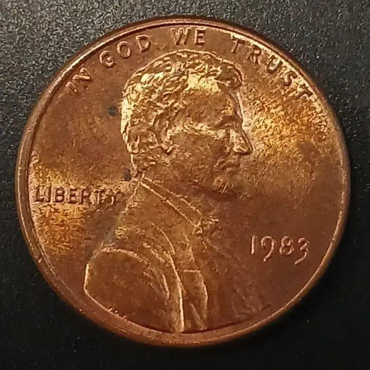 [BUNJANG] 1983 United States Lincoln Cent Coin / 1983년 미국 링컨 1센트 동전 w1418
