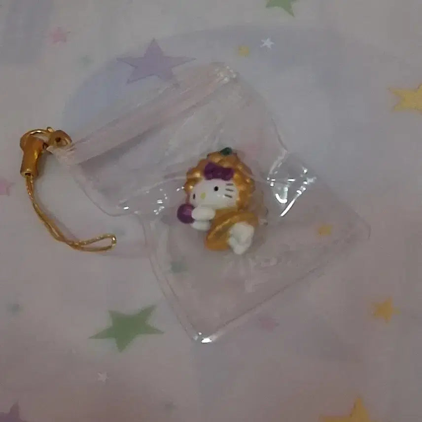 [BUNJANG] Sanrio Golden Grape Kitty Strap / 고전 산리오 금색 황금 포도알 포도 키티스트랩