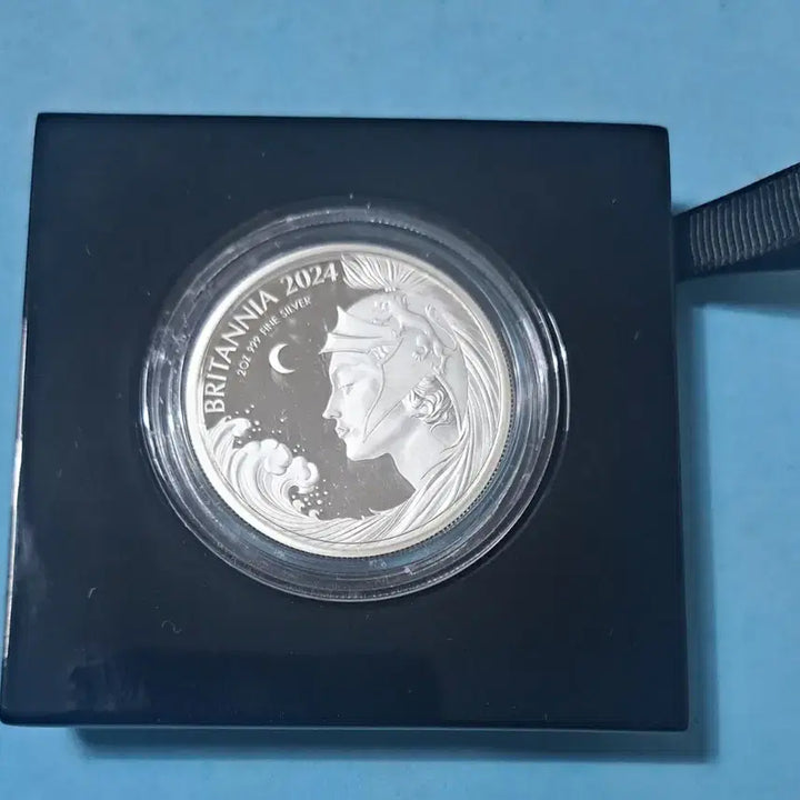 [BUNJANG] Britannia 2 oz .999 Fine Silver Proof Coin (2024) - Limited Edition 221/1250 / 2024년 브리타니아2온스 프루프은화(한정판221번)