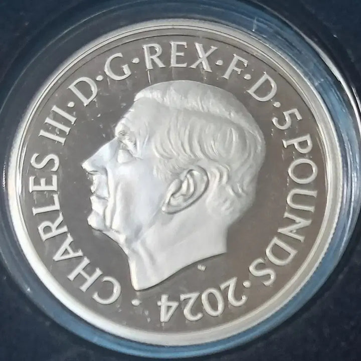 [BUNJANG] Britannia 2 oz .999 Fine Silver Proof Coin (2024) - Limited Edition 221/1250 / 2024년 브리타니아2온스 프루프은화(한정판221번)