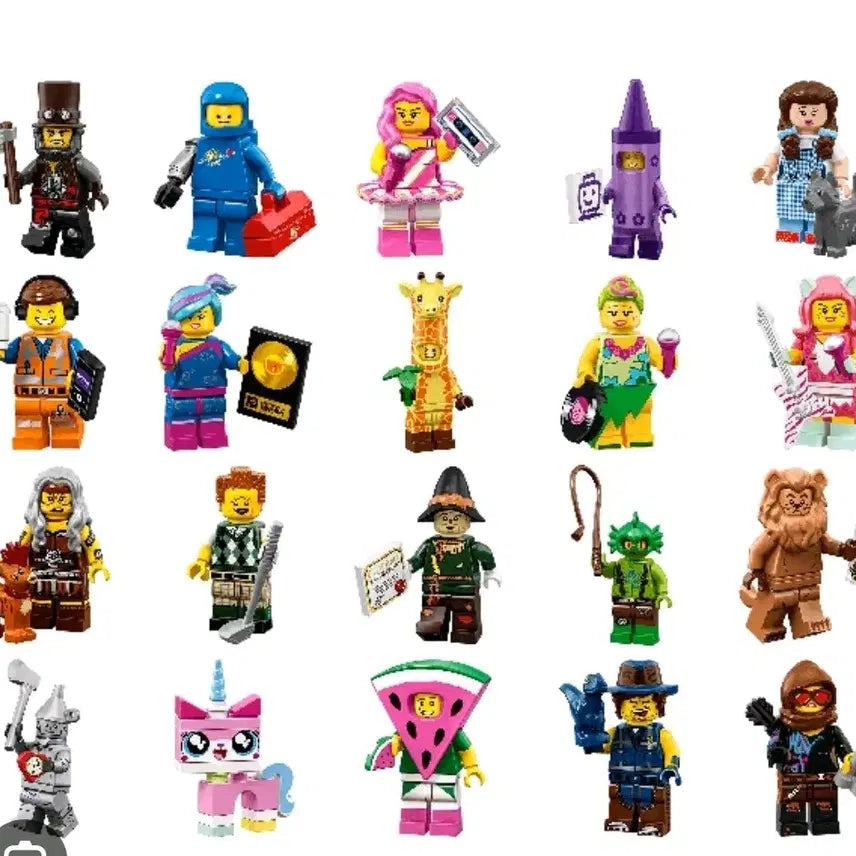 [BUNJANG] Lego Movie Minifigure Full Set / 레고 무비 2 71023 미니피규어 한세트