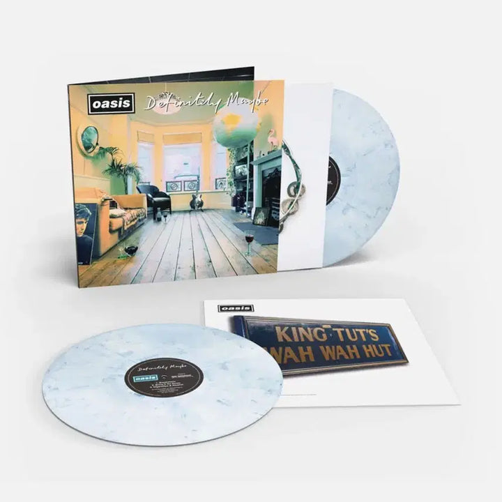 [BUNJANG] Oasis Definitely Maybe 30th Anniversary Limited Edition Vinyl LP / 오아시스 30주년 정규1집 블루화이트 한정판 lp(미개봉)