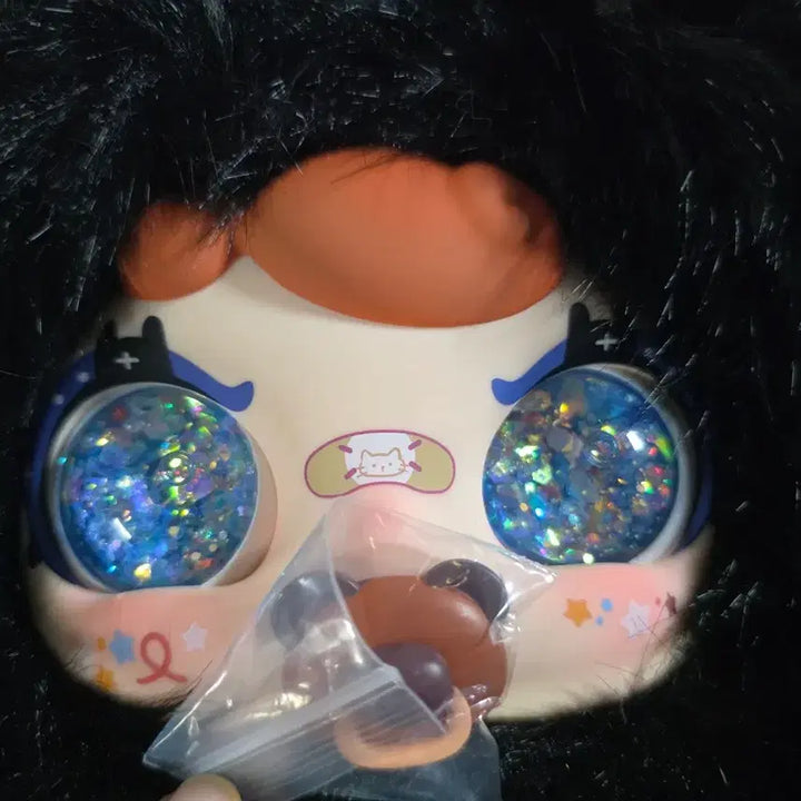 [BUNJANG] Jaja 800 Black Rabbit Plush / 자자 800 인형 검정토끼