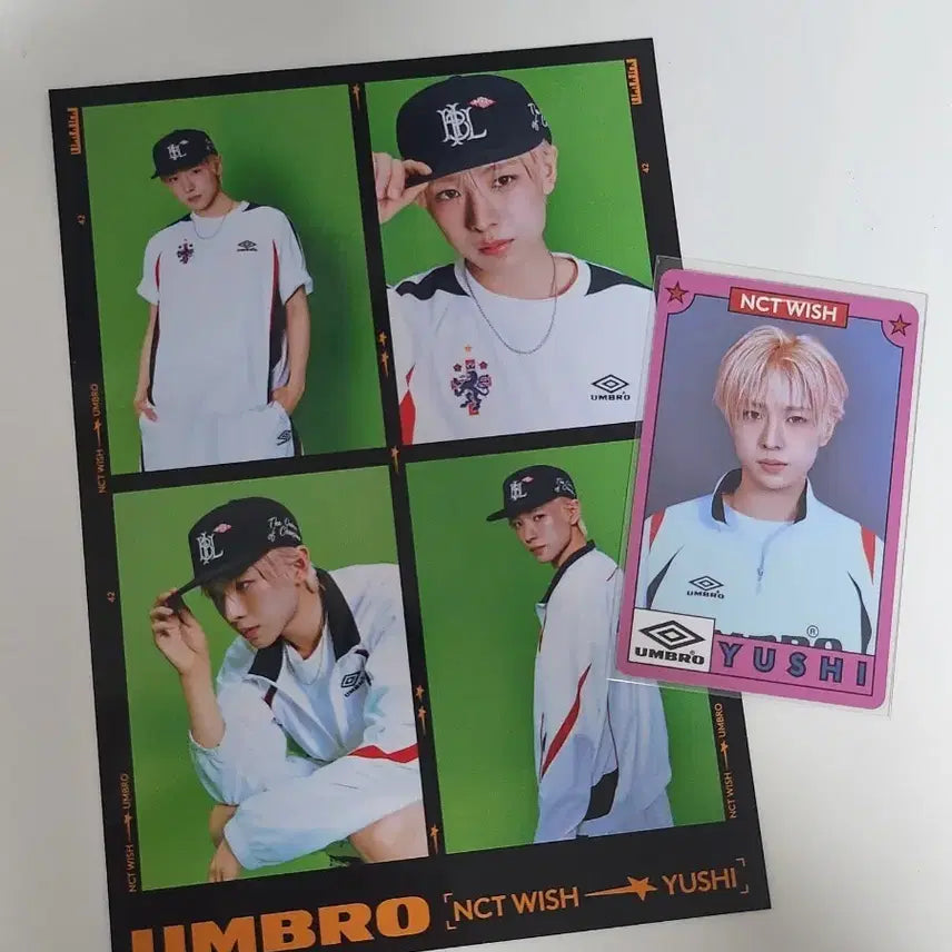 [BUNJANG] NCT WISH Umbro Yushi Photocard / NCT WISH 엄브로 유우시 포토카드 엽서 양도