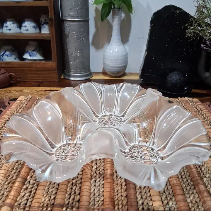 [BUNJANG] American Made Glass Serving Bowl / 미국제조 다식. 쎌러드 볼