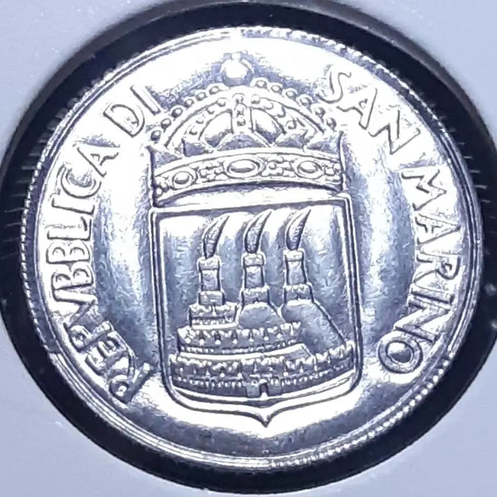 [BUNJANG] San Marino 1973 2 Lira Coin (Uncirculated) / 희귀 산마리노 미사용 1973년 2리라.외국주화 주화 화폐 동전