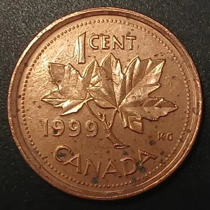 [BUNJANG] 1999 Canada 1 Cent Coin / 1999년 캐나다 1센트 동전 w1430