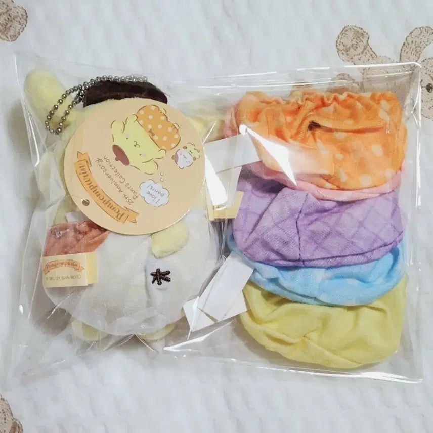 [BUNJANG] Sanrio 25th Anniversary Pompompurin Birthday Panty Mascot / 산리오 25주년 폼폼푸린 생일 팬티 폼푸 마스코트 팝니다.