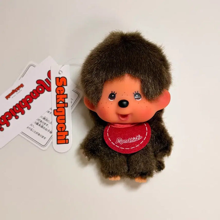 [BUNJANG] Monchhichi SS Big Head Boy Keychain (Authentic) / 몬치치 ss빅헤드 남아 키링 정품