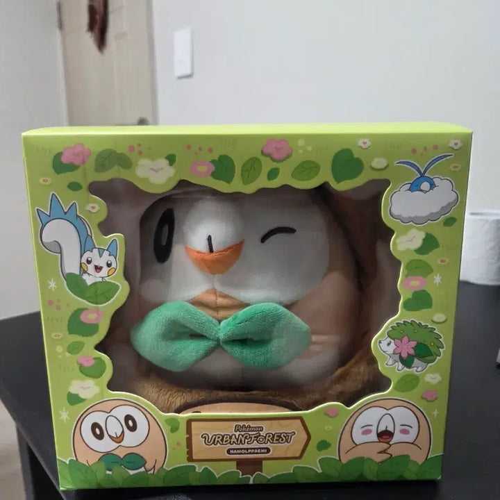 [BUNJANG] Pokemon Rowlet Plush Toy Secret Forest / 포켓몬 나몰빼미 인형 시크릿포레스트