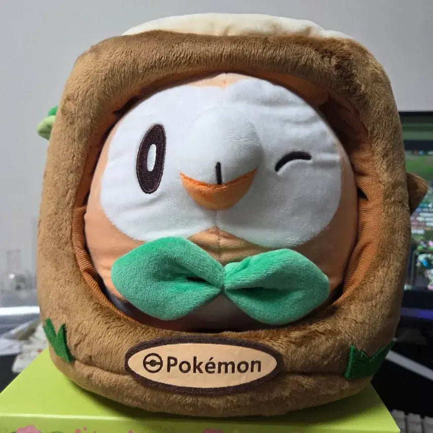[BUNJANG] Pokemon Rowlet Plush Toy Secret Forest / 포켓몬 나몰빼미 인형 시크릿포레스트
