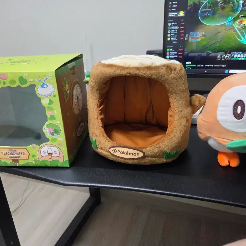 [BUNJANG] Pokemon Rowlet Plush Toy Secret Forest / 포켓몬 나몰빼미 인형 시크릿포레스트