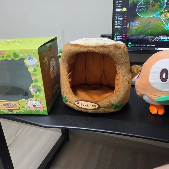 [BUNJANG] Pokemon Rowlet Plush Toy Secret Forest / 포켓몬 나몰빼미 인형 시크릿포레스트
