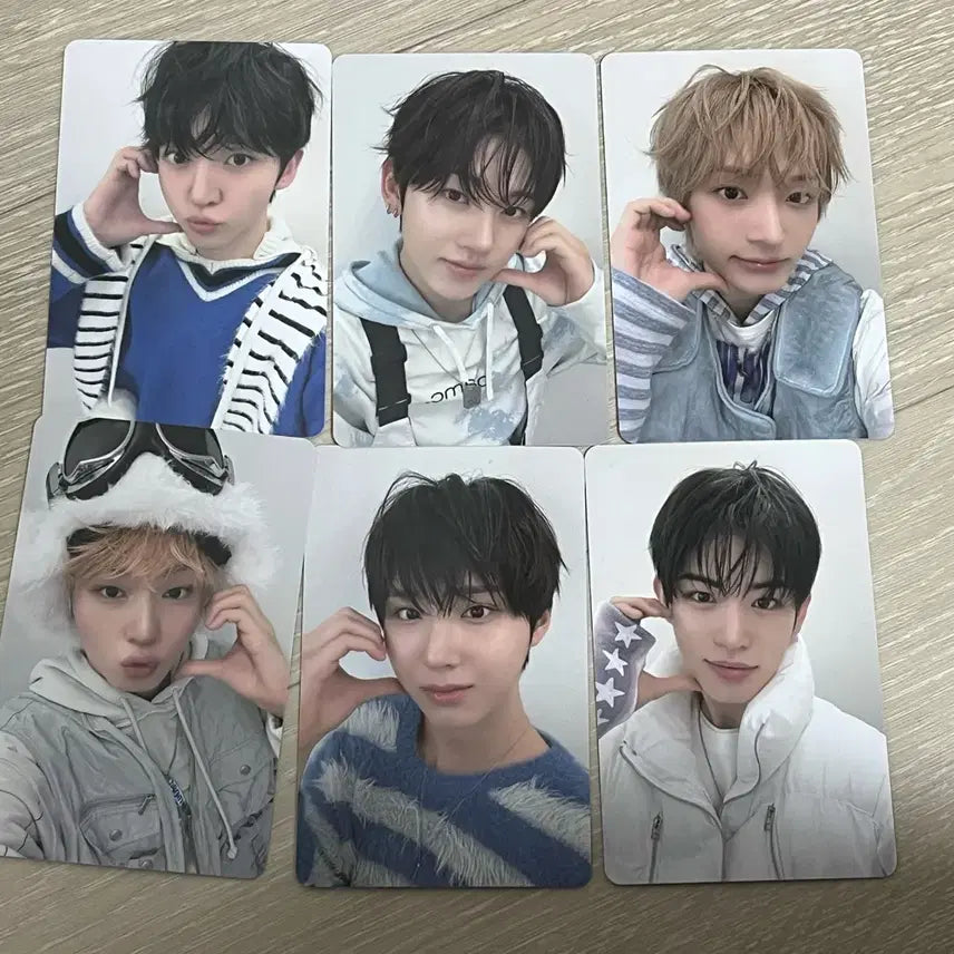 [SOLD OUT] 킥플립 부산 팬콘 볼하트 포카 풀셋 (엽서포함)