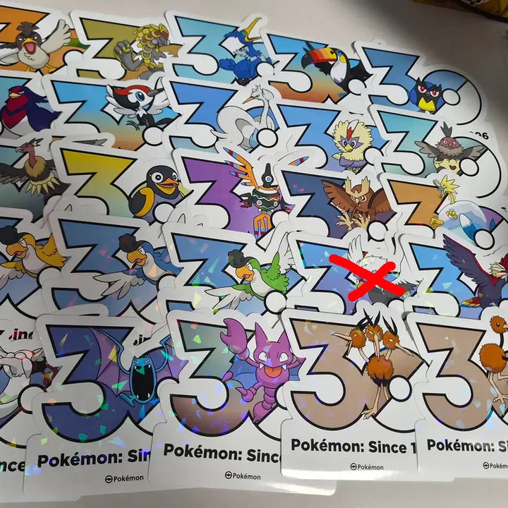 [BUNJANG] Pokemon 30th Anniversary Logo Sticker / 포켓몬 30주년 기념 로고 스티커 판매합니다!
