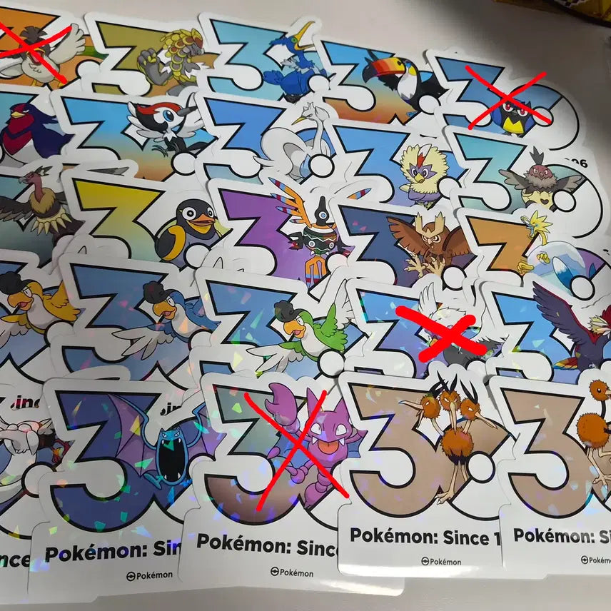 [BUNJANG] Pokemon 30th Anniversary Logo Sticker / 포켓몬 30주년 기념 로고 스티커 판매합니다!