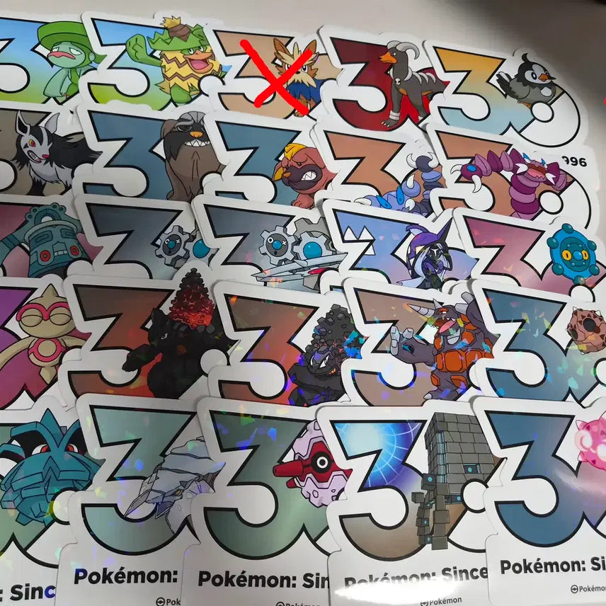 [BUNJANG] Pokemon 30th Anniversary Logo Sticker / 포켓몬 30주년 기념 로고 스티커 판매합니다!